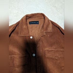 Abercrombie & Fitch Corduroy Shirt Jacket